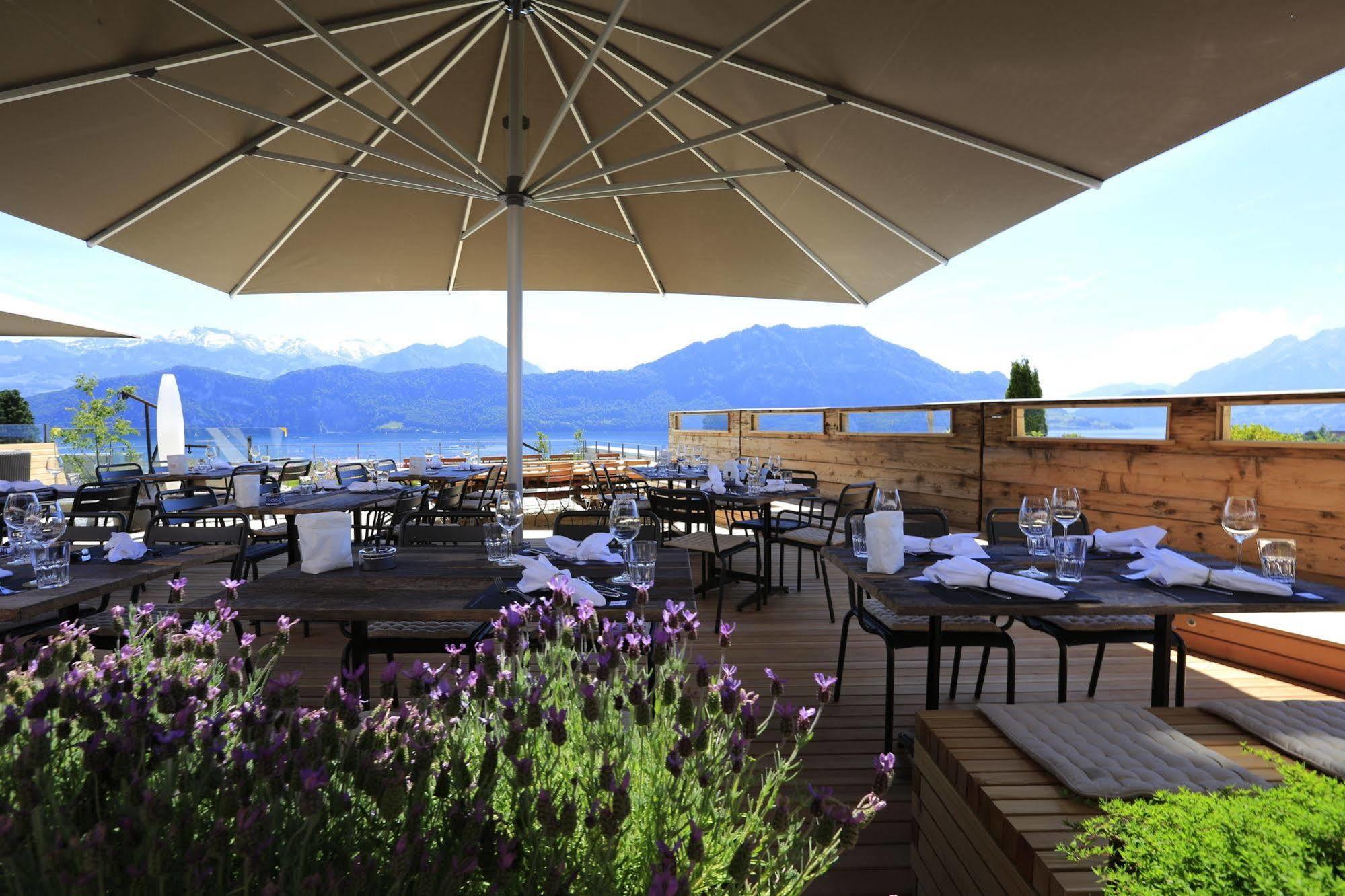 Alpenblick Weggis - Panorama & Alpen Chic Hotel Екстериор снимка