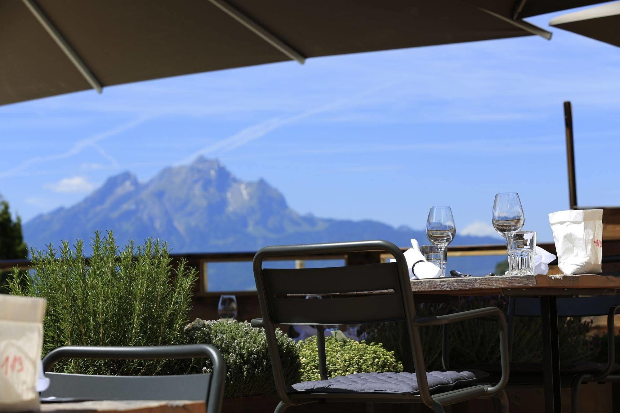 Alpenblick Weggis - Panorama & Alpen Chic Hotel Екстериор снимка